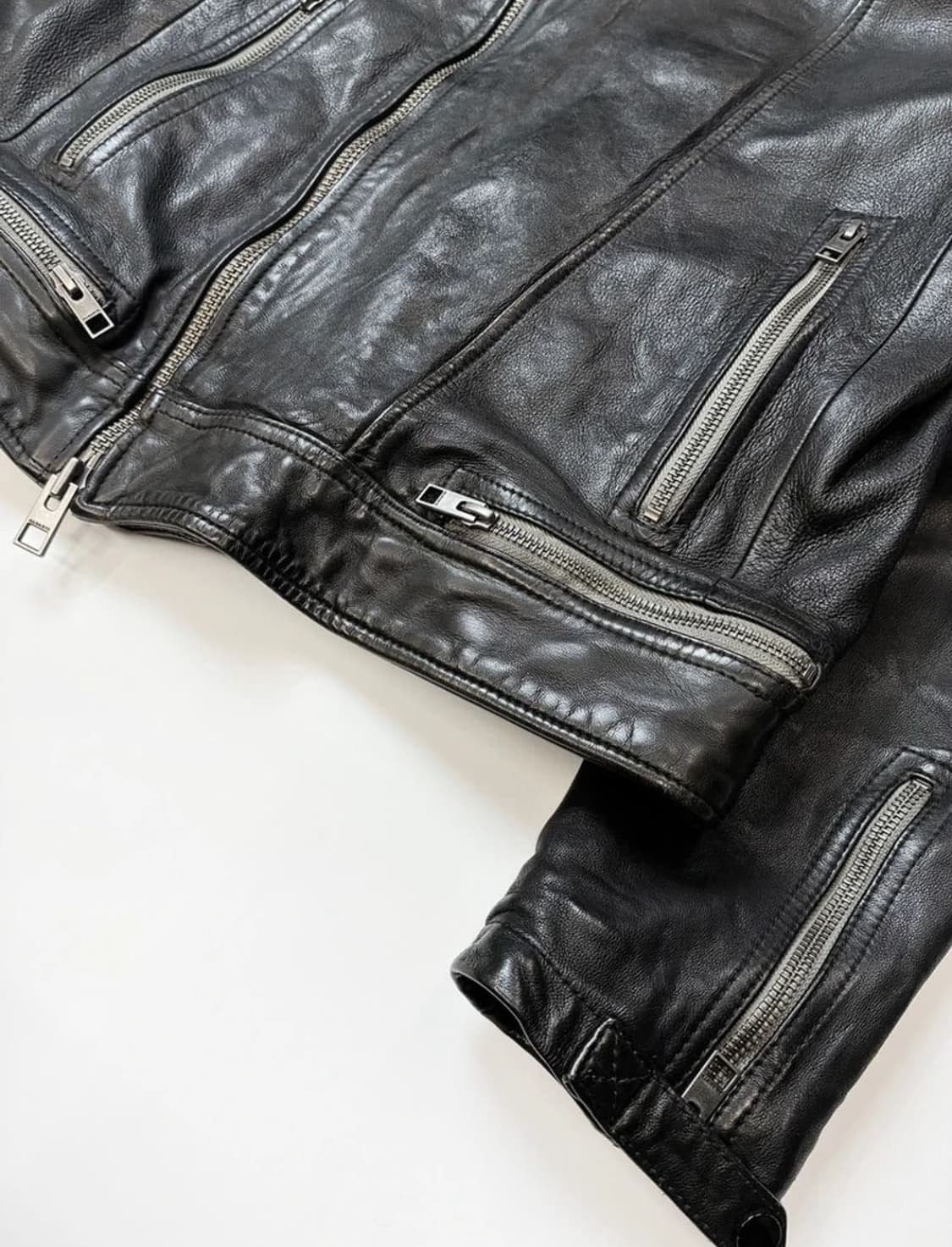 올세인츠 ALLSAINTS 콘로이 바이커 양가죽 자켓 PN4818 상품이미지5