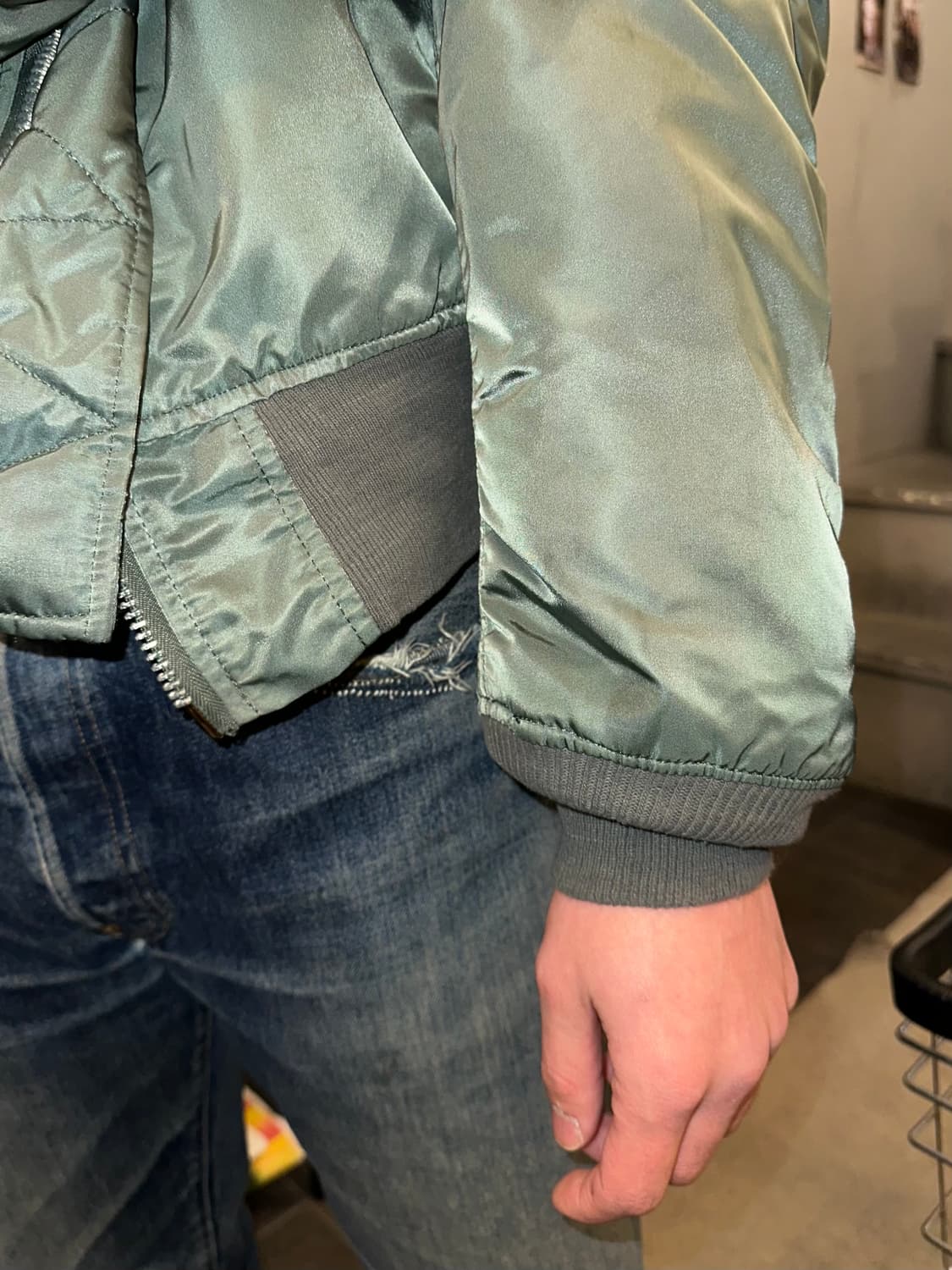 90’s Alpha Industries Ma-1 USA flight JK 상품이미지5