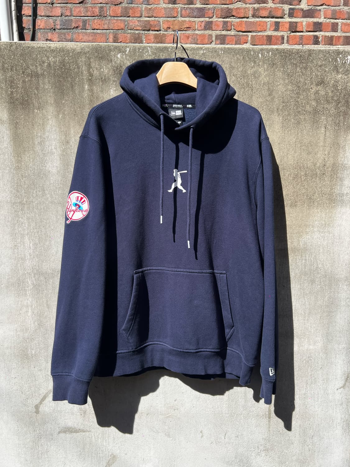 뉴에라 MLB 양키스 네이비 후드티 상품이미지1