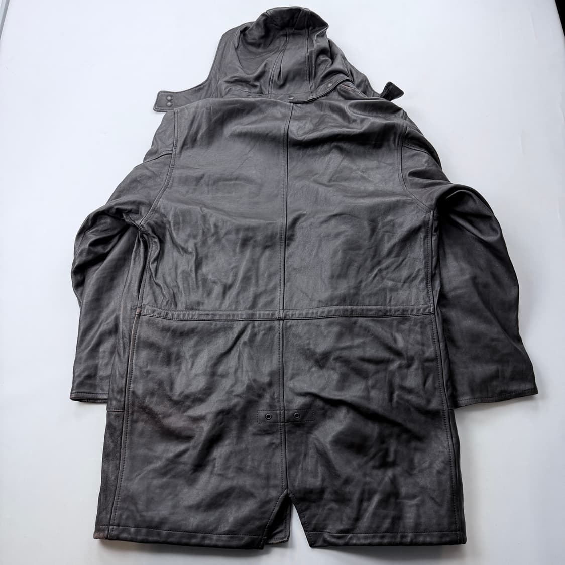 빈티지 이탈리아 가죽카코트 올드갭맛 카코트 상품이미지8