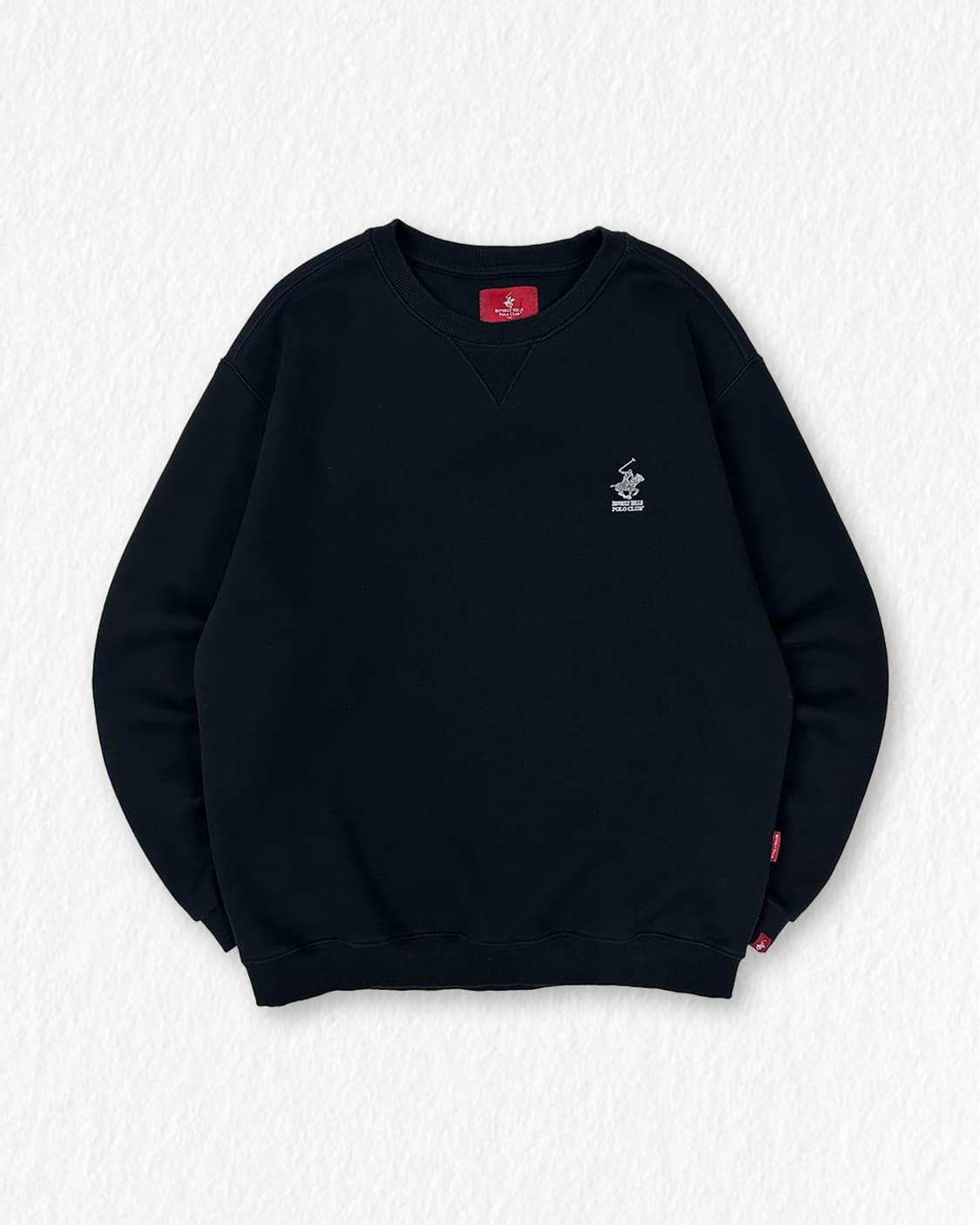 베버리힐스폴로클럽 로고 기모 맨투맨 상품이미지1