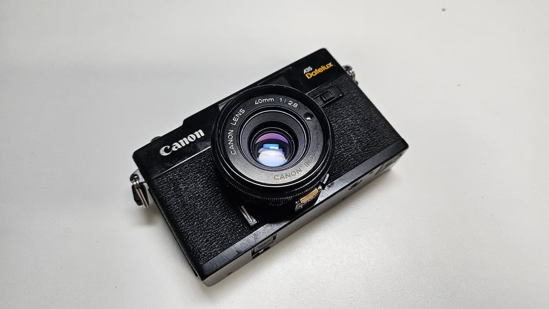 작례O 명품 캐논 a35 datelux 필름카메라 빈티지 필카 상품이미지7