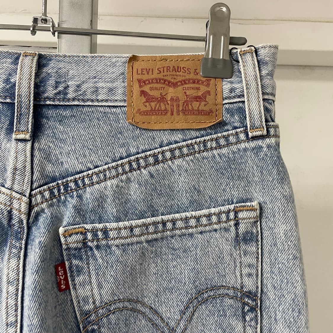 리바이스 와이드 데님 팬츠 25(W) 상품이미지4