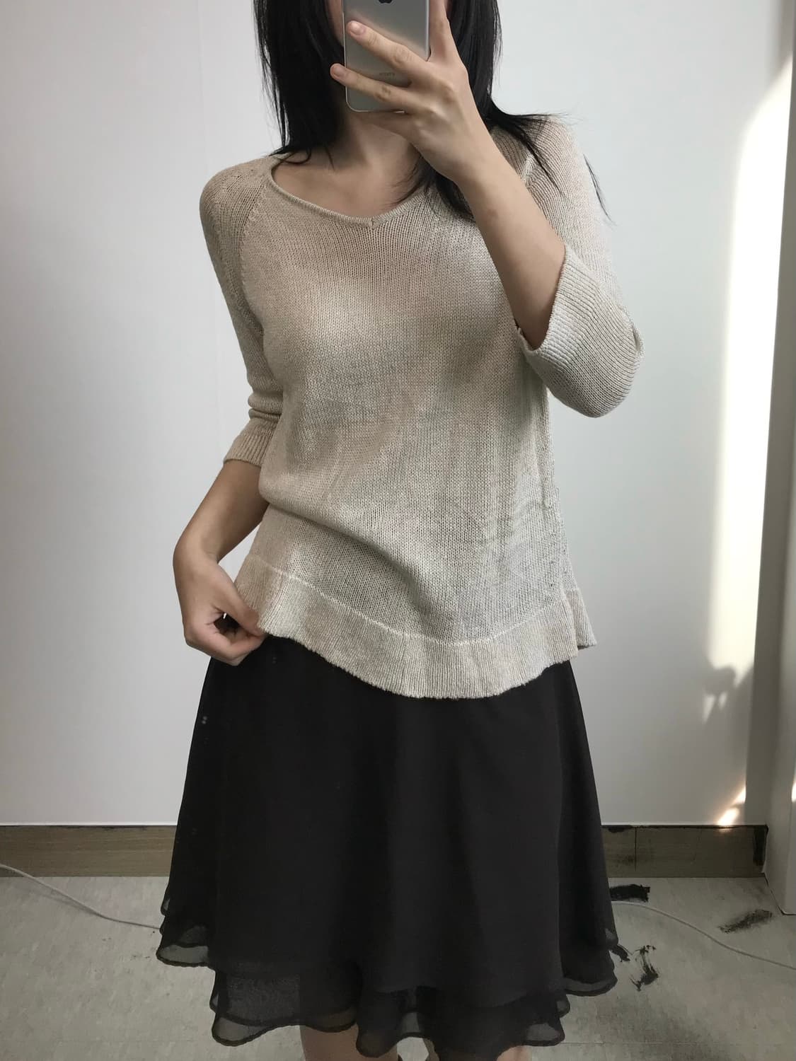 빈티지 썸머 니트 상품이미지1