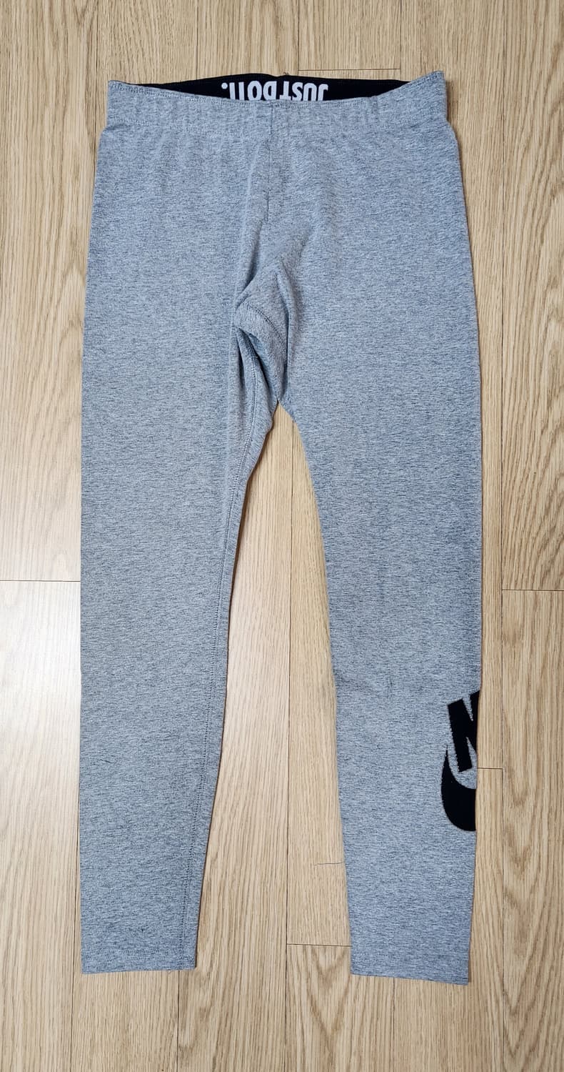 nike 나이키 멜란지 그레이 빅로고 레깅스 M 상품이미지1