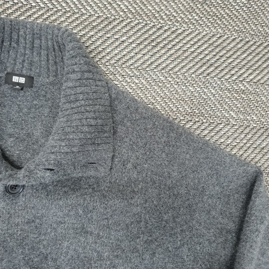 유니클로 니트 가디건 남자105~110 상품이미지3