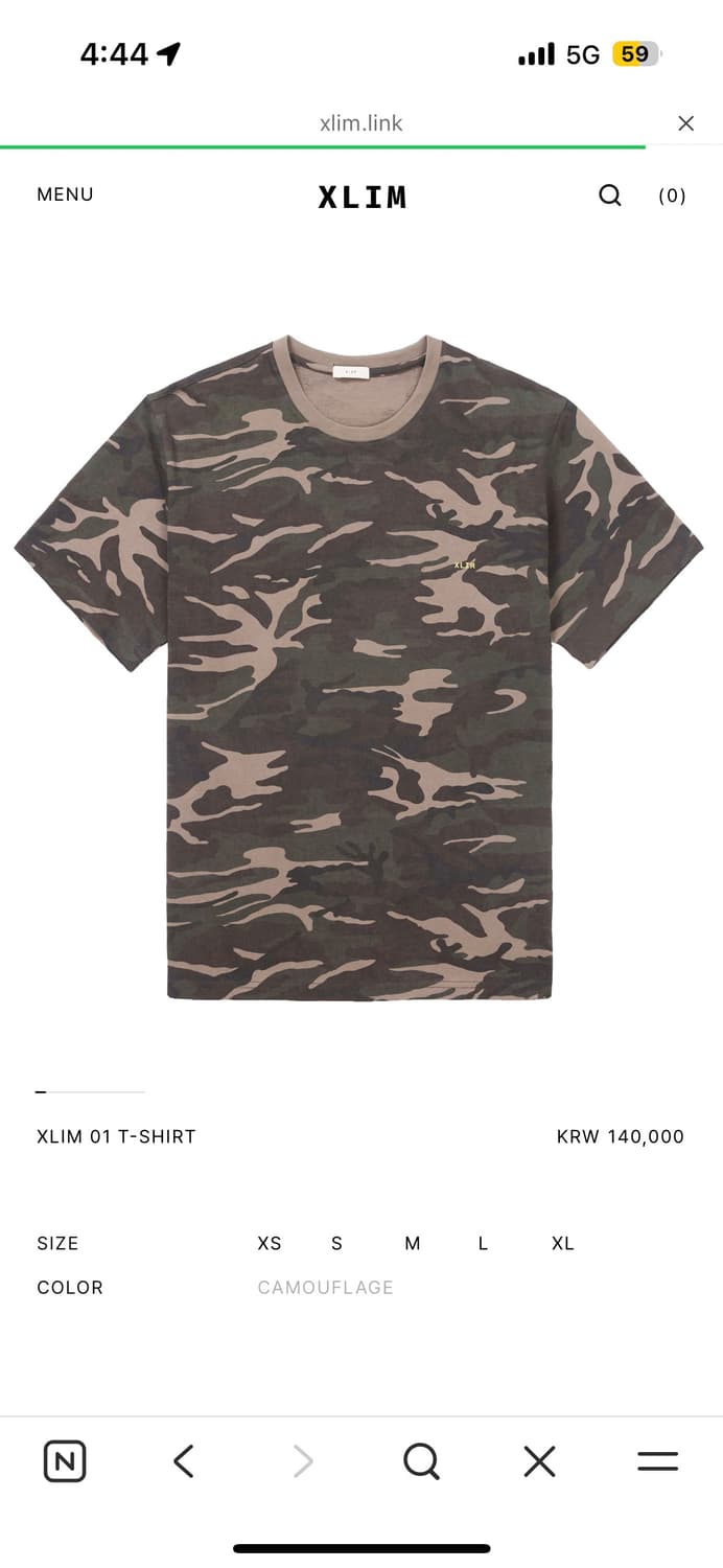 XLIM 01 T-SHIRT 상품이미지1