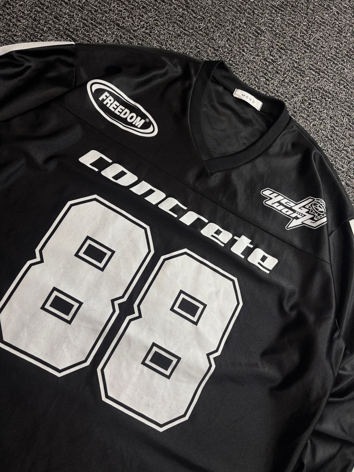 콘크리트 88 프린팅 럭비 저지 긴팔 티셔츠 4943 상품이미지3