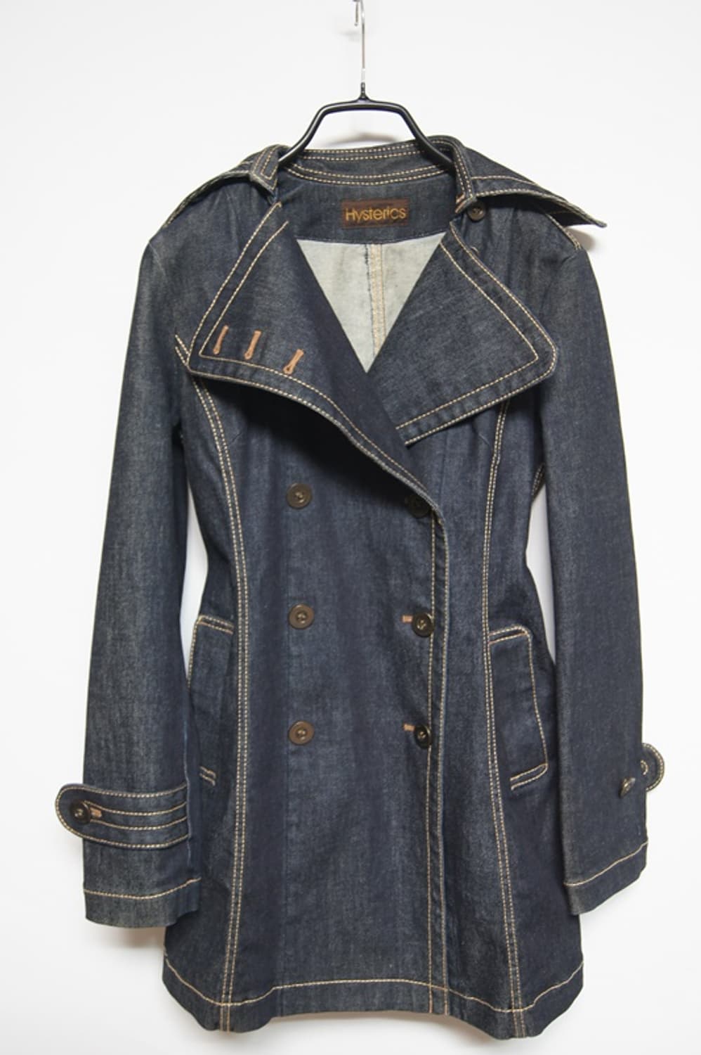Hysteric Glamour 착용핏 멋진 데님 트렌치 상품이미지1