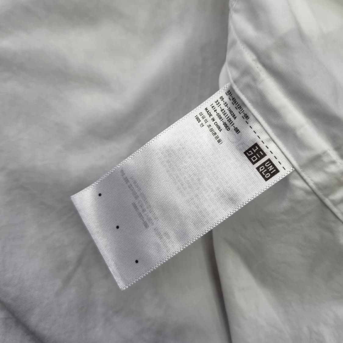 L) 질샌더 X 유니클로 미니멀 루즈핏 셔츠 남방 유니클로+J 셔츠 상품이미지5