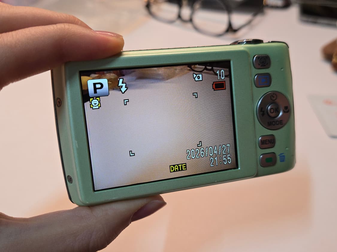 펜탁스 옵티오 p80 optio 멜론 그린 빈티지디카 상품이미지6