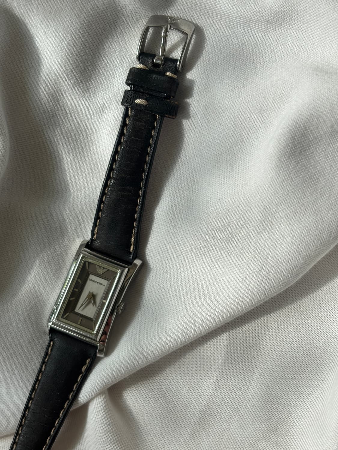 vintage emporio armani leather watch 상품이미지5