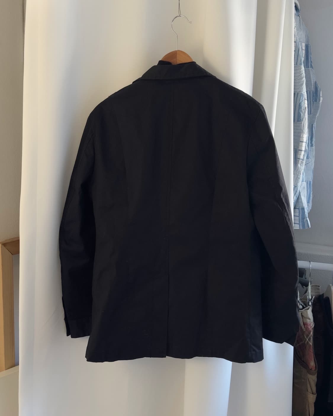 [COMME CA ISM] black cotton field jacket 상품이미지5