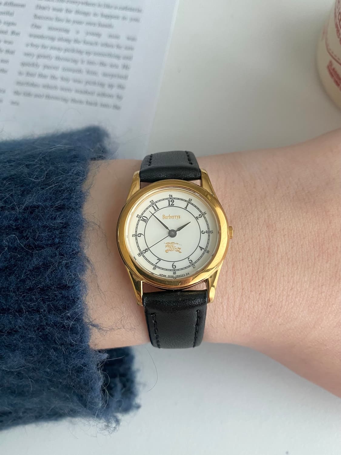 Burberrys 버버리 쿼츠 골드 레이디스 상품이미지6