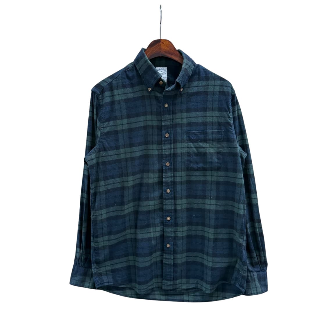 [S] 브룩스브라더스 그린 체크 셔츠 상품이미지3