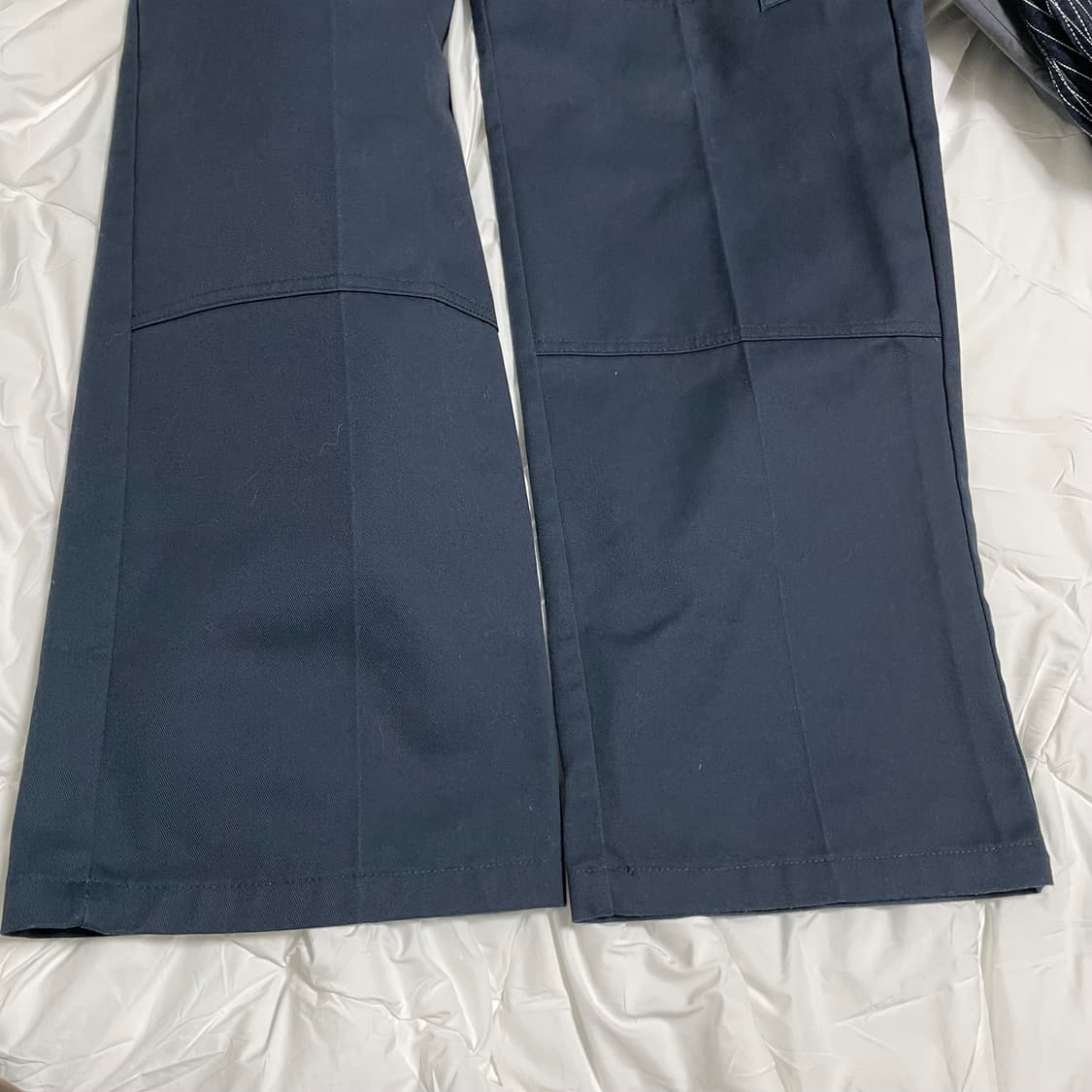 디키즈 루즈 핏 더블니 워크 팬츠 다크 네이비 85283 상품이미지5