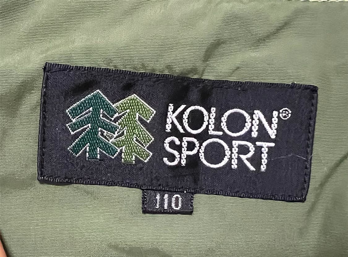 코오롱스포츠 등산조끼 낚시 춘추 XXL 110 상품이미지3