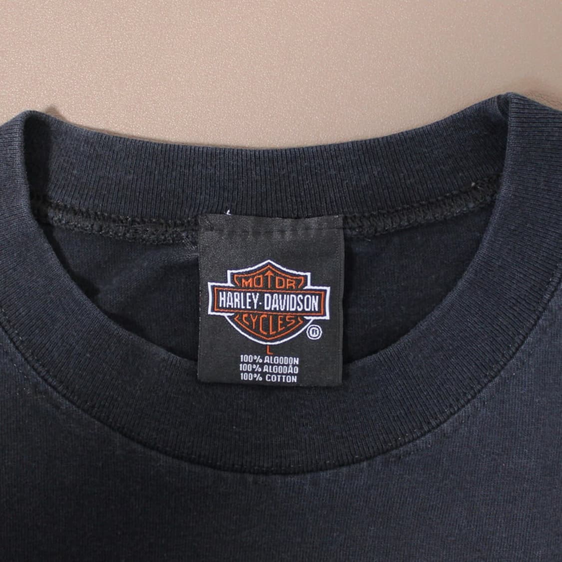 Harley-Davidson 플레임 바텍 멕시코 민소매 티셔츠 블랙 상품이미지5