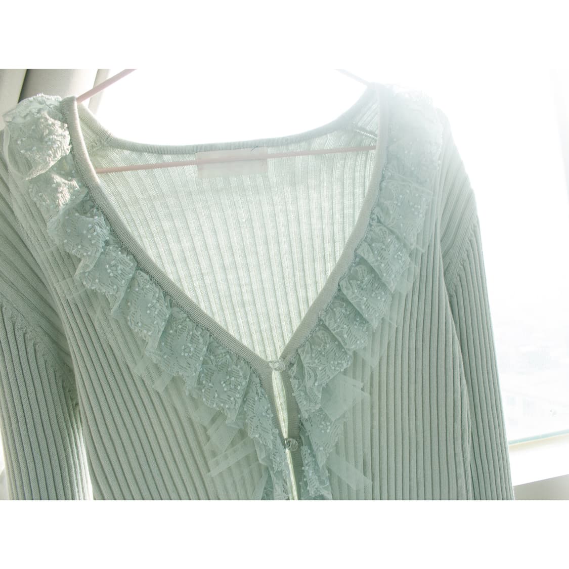  에메랄드 클리어 가디건 상품이미지7