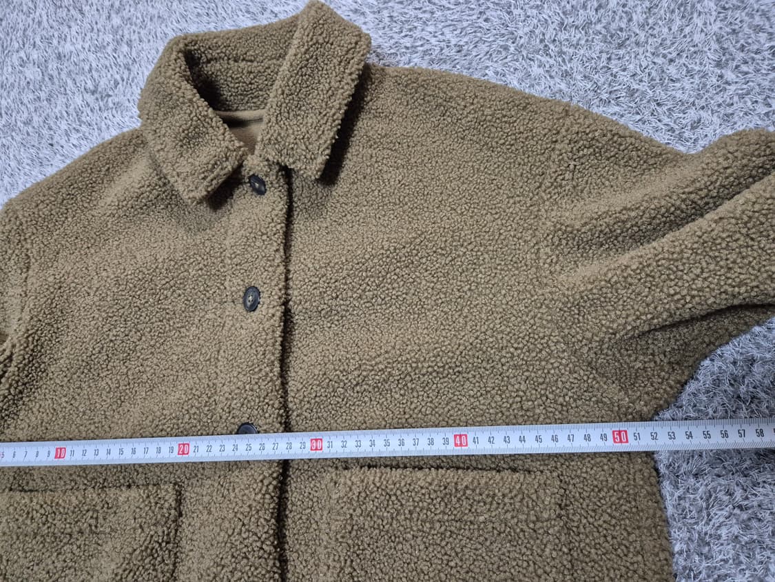 유니클로 여성 크롭 뽀글이 자켓 S 상품이미지10