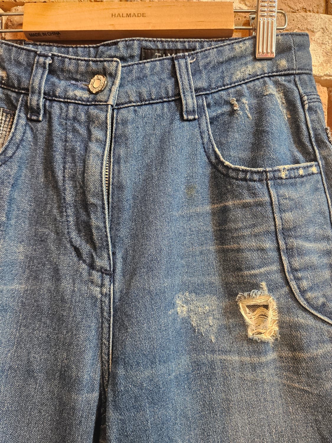 TIME POSTMODERN 데님 팬츠 상품이미지3