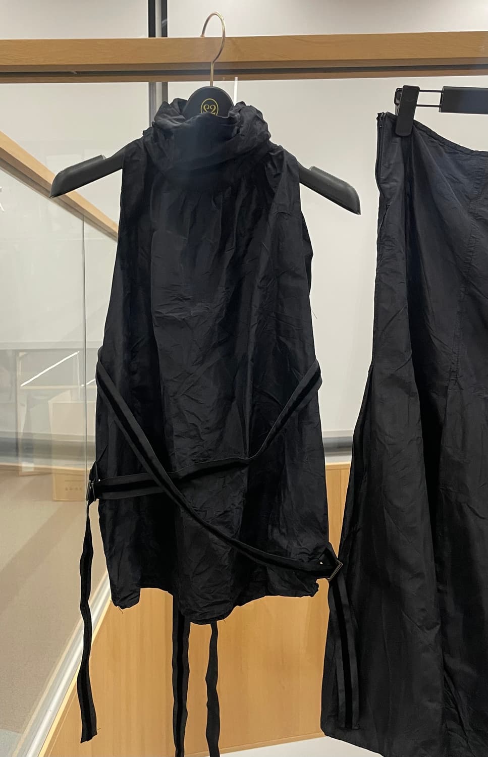 MaxMara Pianoforte 탑&스커트 셋업 블랙 상품이미지2