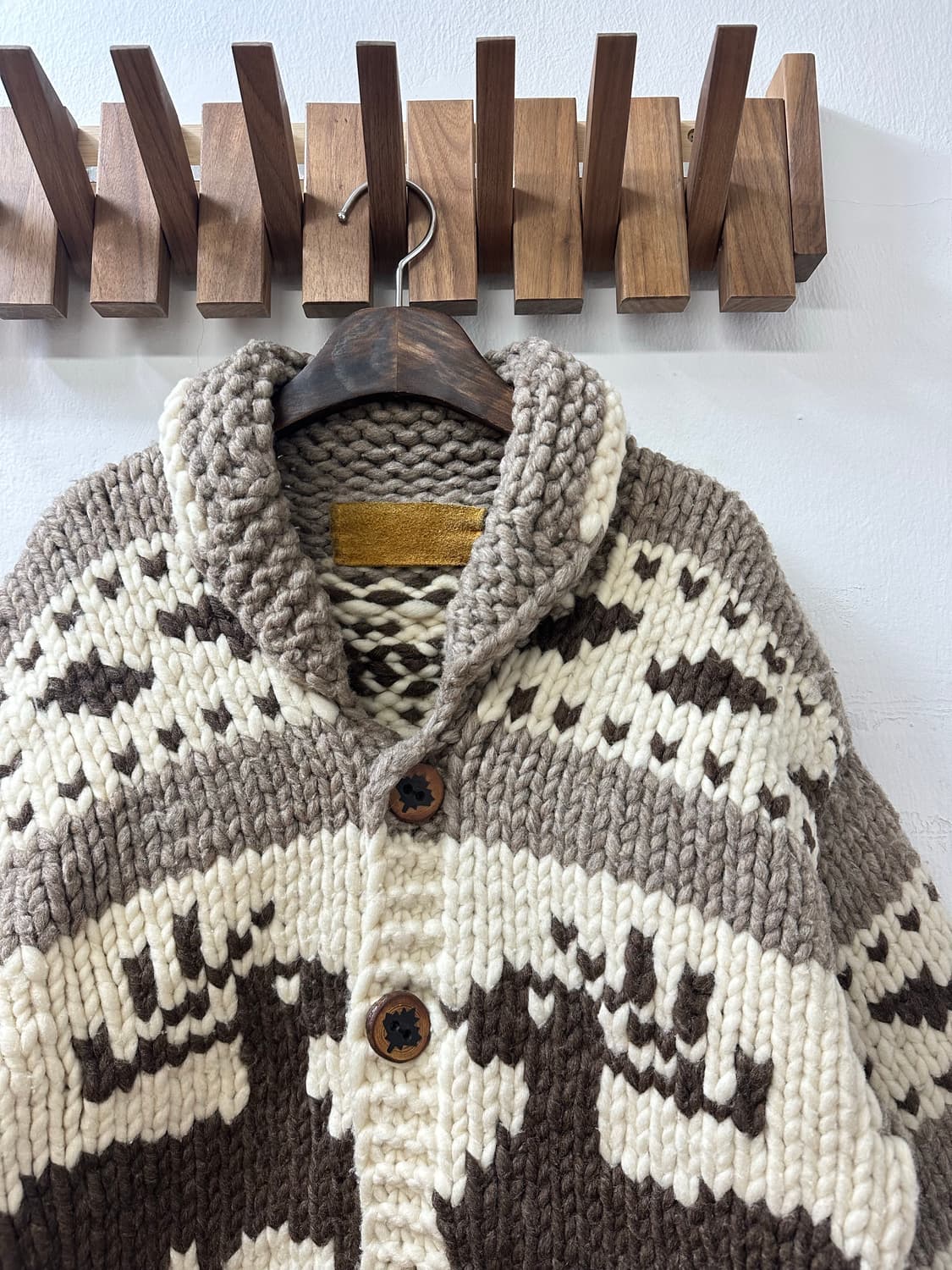 오리지널 캐나다 헤비울 코위찬 Made in Canada 상품이미지8