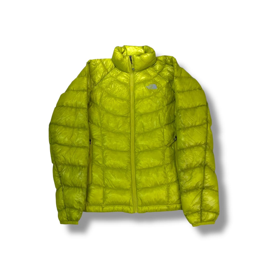 95 노스페이스 서밋시리즈 형광 그린 경량 패딩 상품이미지1