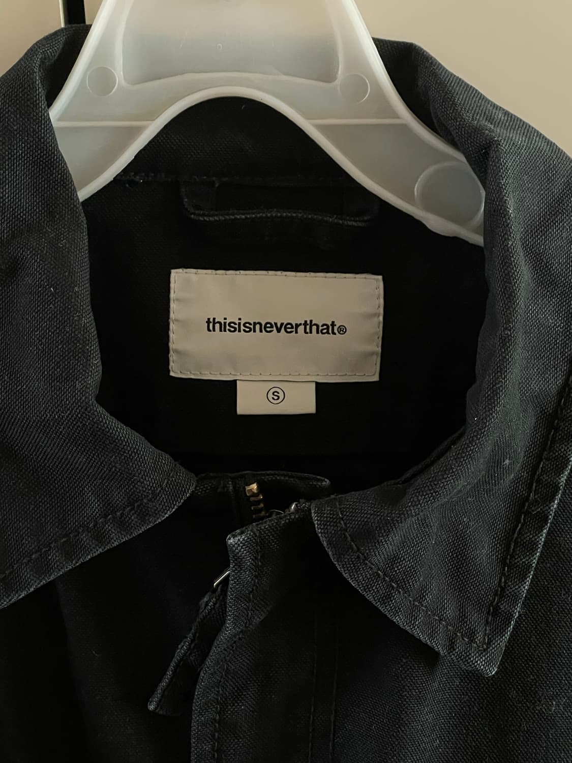 디스이즈네버댓 블랙 셔츠 자켓 상품이미지4