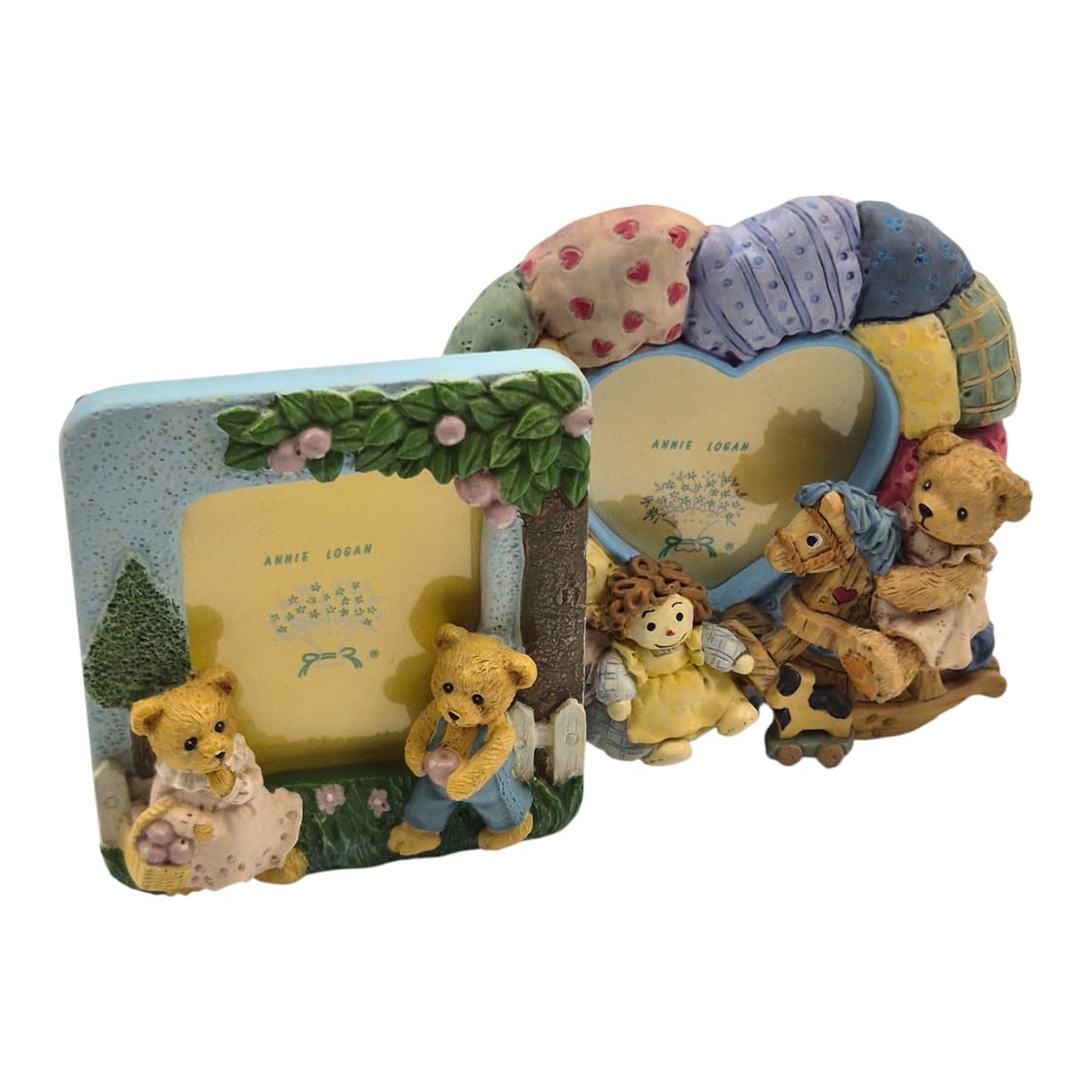 90s 미국 레트로 테디베어 액자 1p 상품이미지1