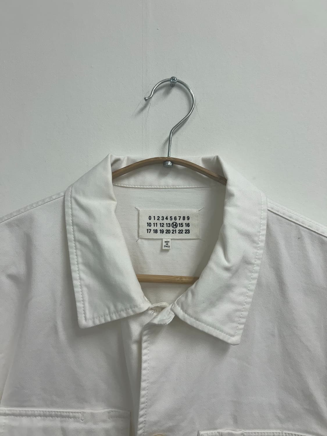 Masion Margiela trucker jacket white 상품이미지3