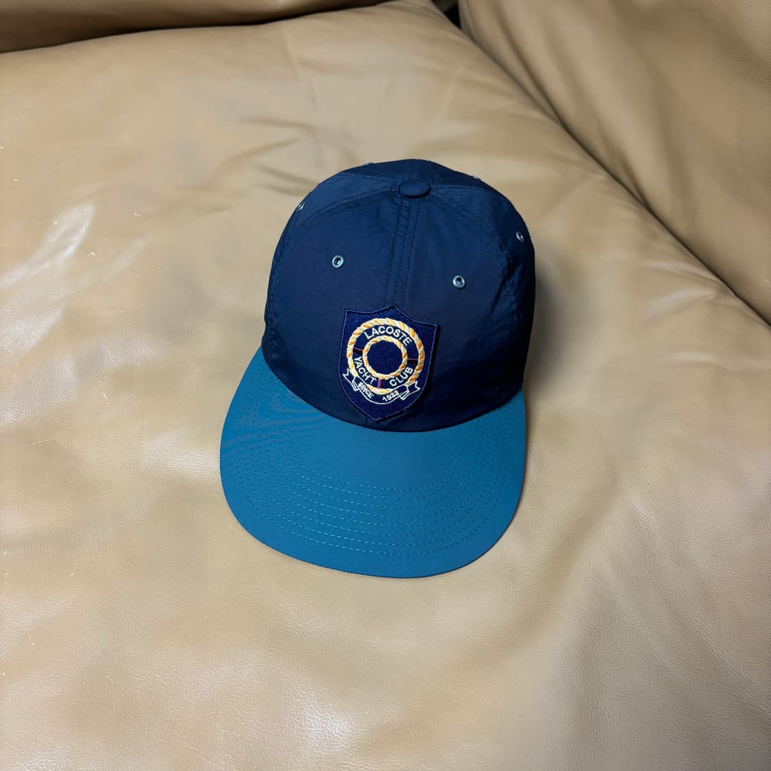 Beams Lacoste 빔스 빔즈 라코스테 6패널 볼캡 모자 요트 클럽 상품이미지1