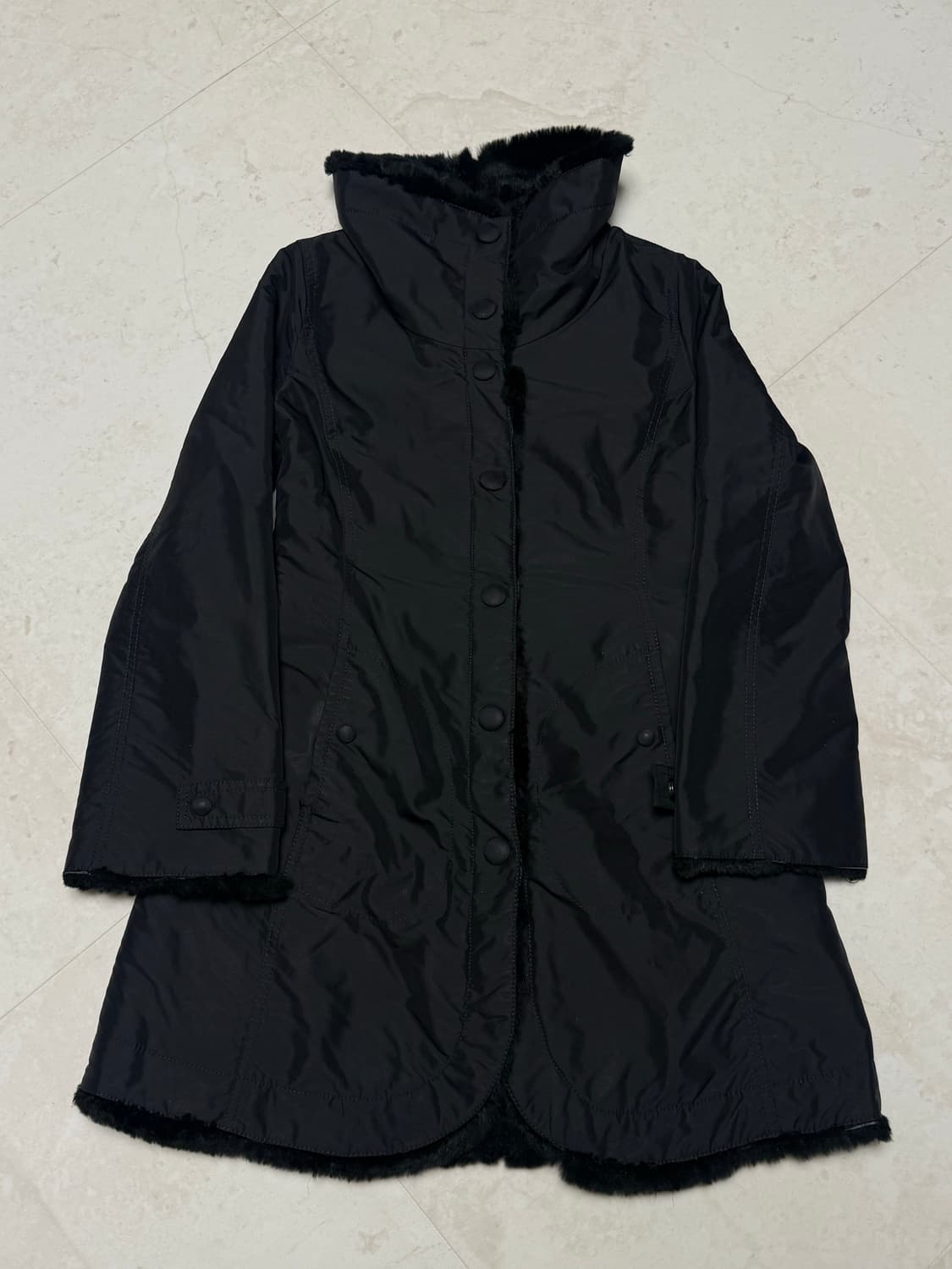 아르마니 꼴레지오니 퍼 코트 상품이미지4