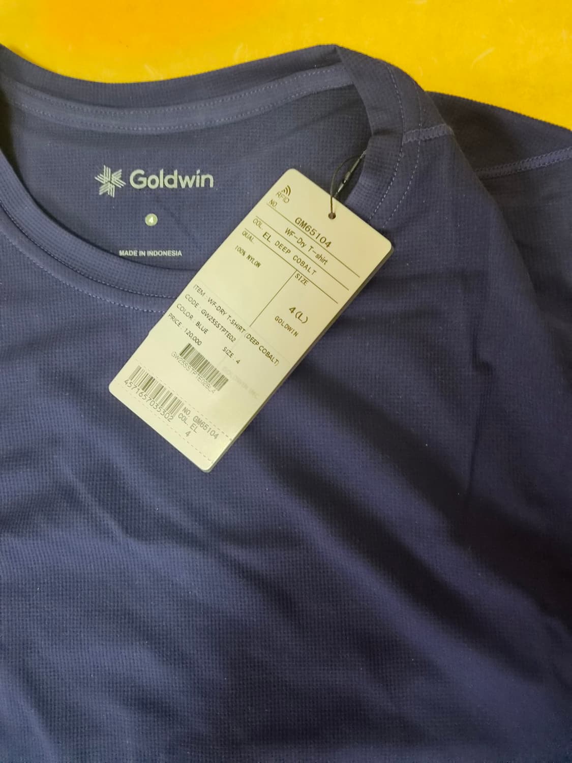 goldwin 골드윈 wf dry 티셔츠 4사이즈 새상품 상품이미지2
