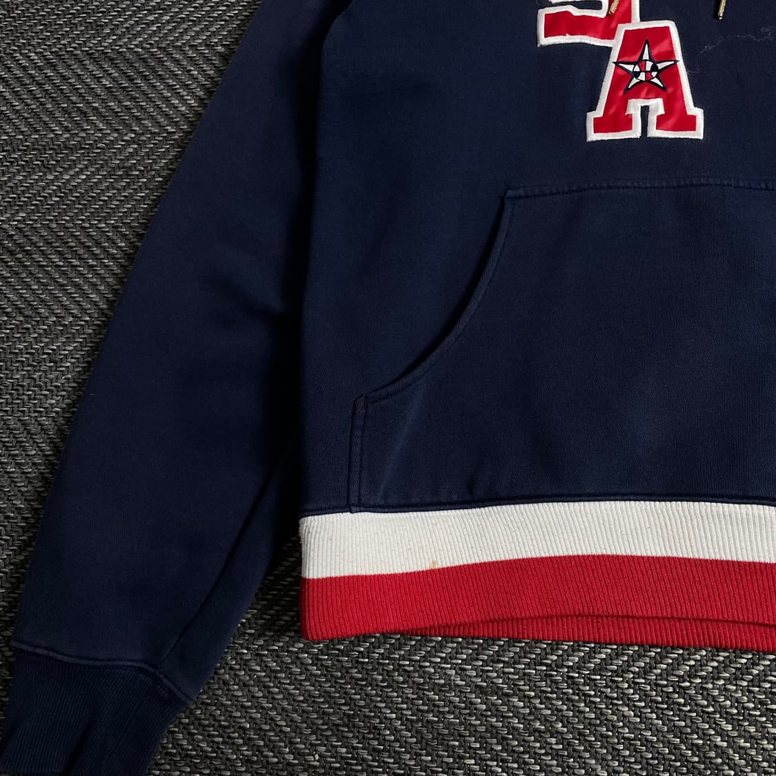 00s 나이키 USA 국대 빅로고 후드 티셔츠y 2895 상품이미지5