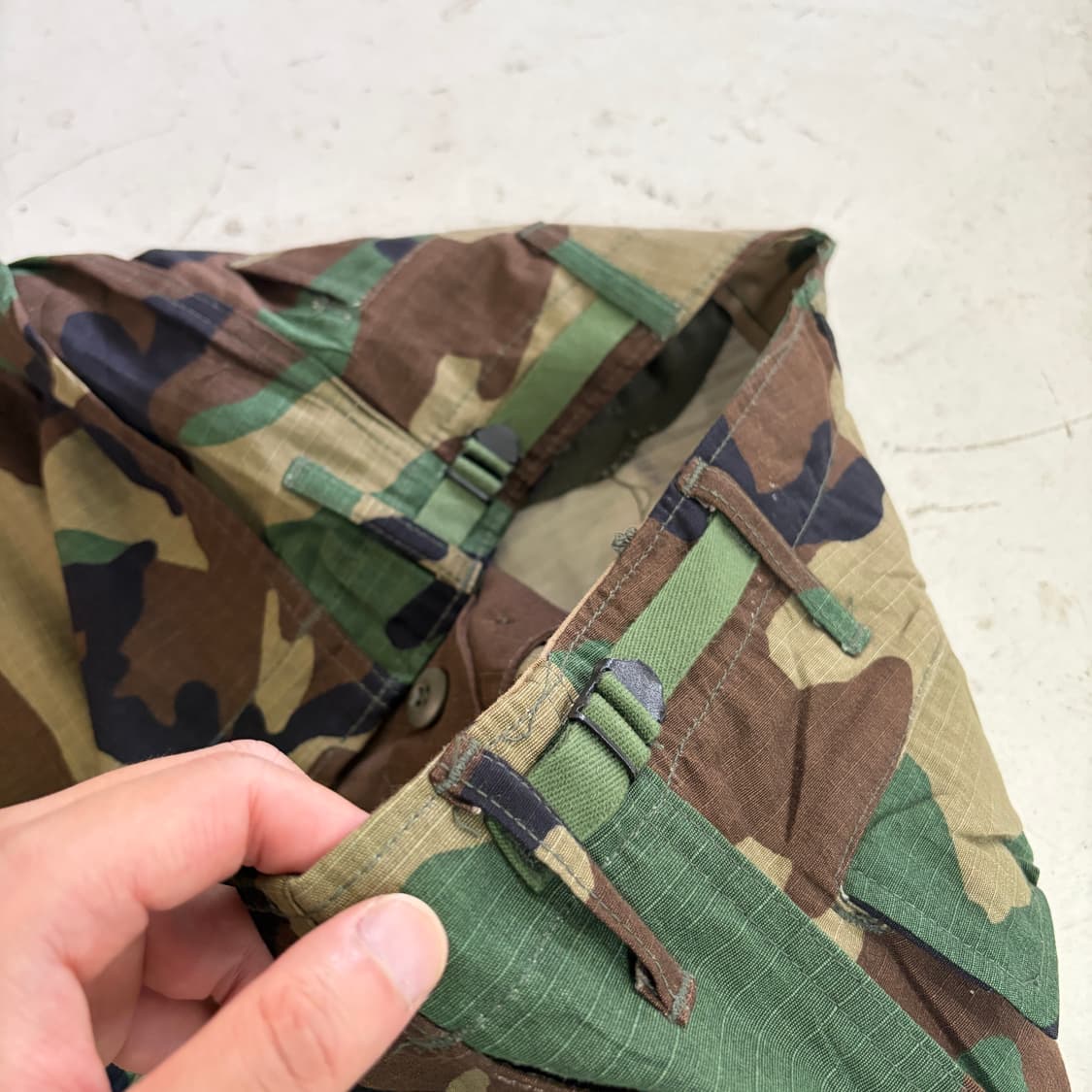 US ARMY USA 우드랜드 카모 카고 쇼츠 M 상품이미지4