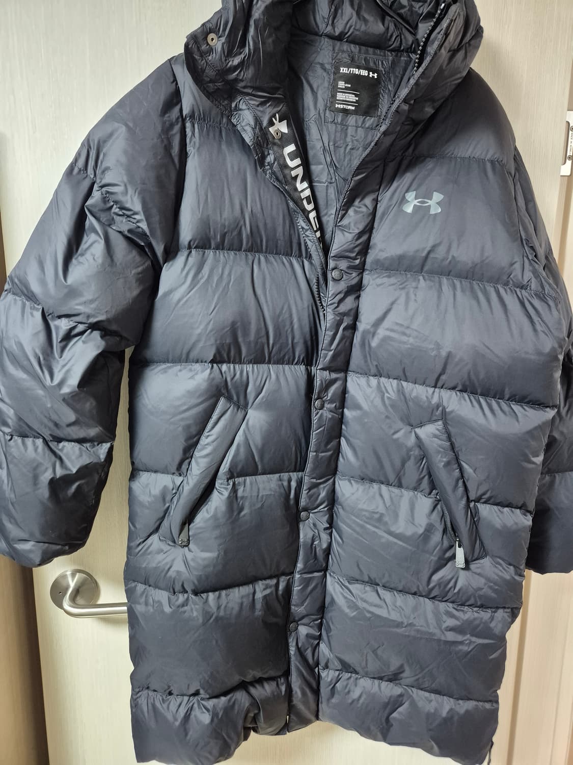 언더아머 스톰 아머 다운 푸퍼 파카 하프 패딩 XXL 상품이미지6
