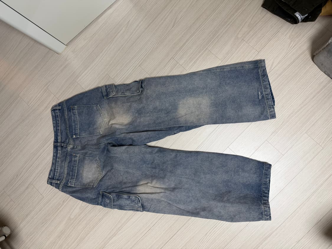 트레블 오픈니 카고 데님 상품이미지2