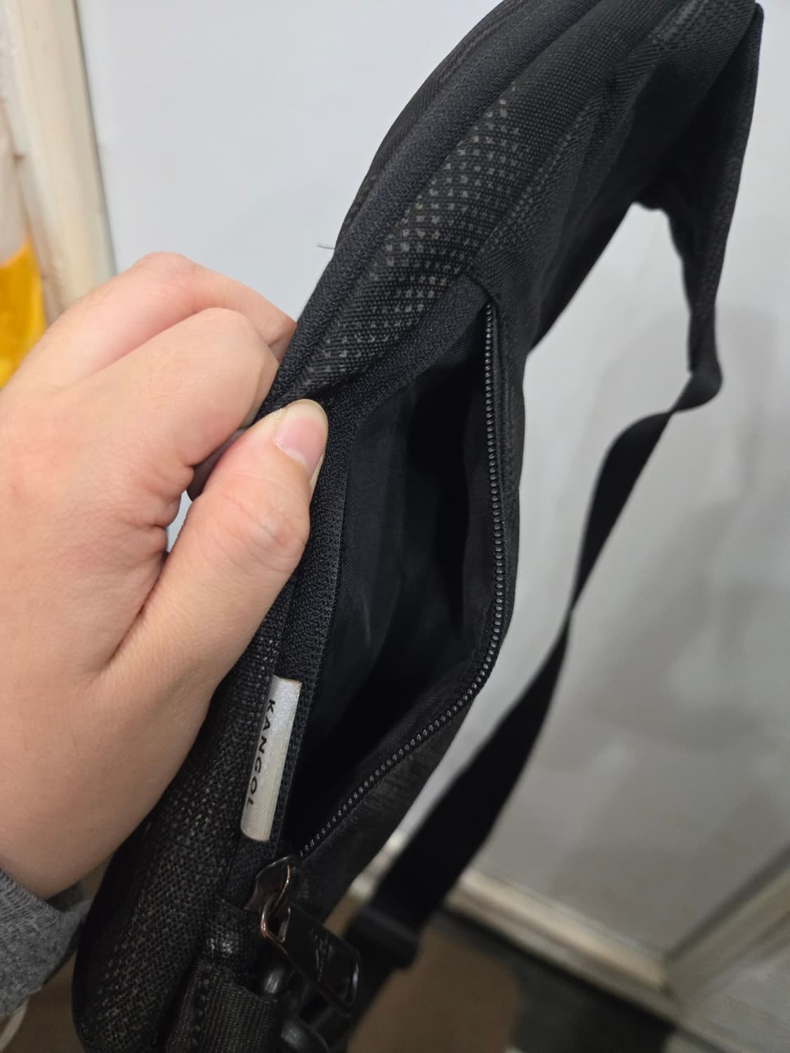 KALGOL 캉골 힙색 가방! 투지퍼! 수납공간 낙낙해요!~ 상품이미지4