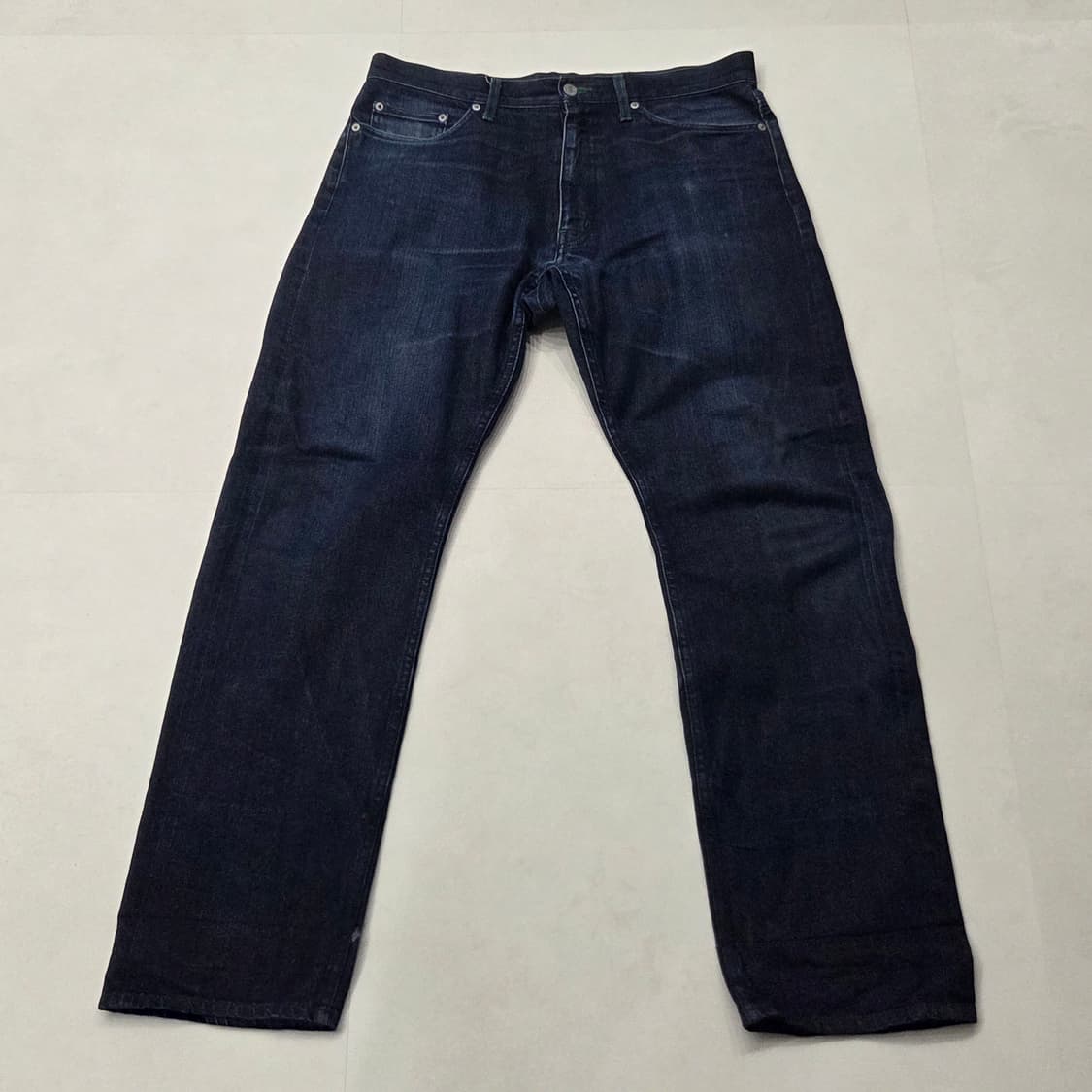 [34size] Xlarge 데님 프린팅 바지 상품이미지2