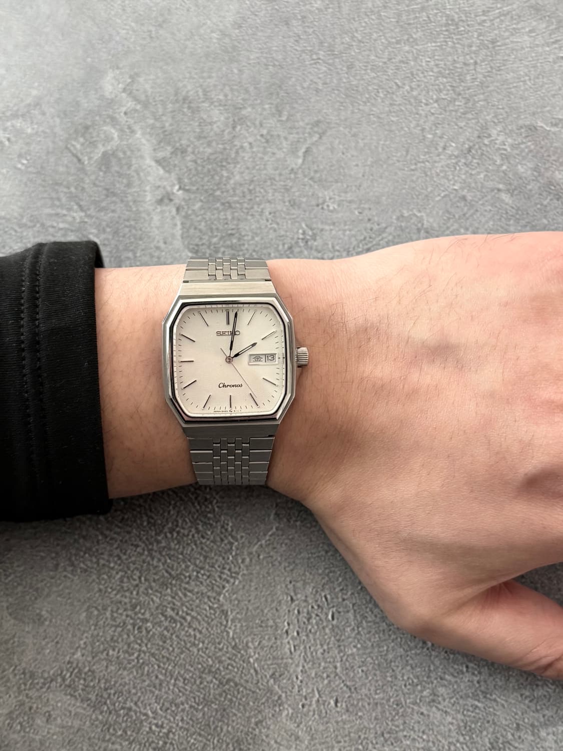 세이코 Seiko Chronos 스퀘어 데이 데이트 상품이미지5