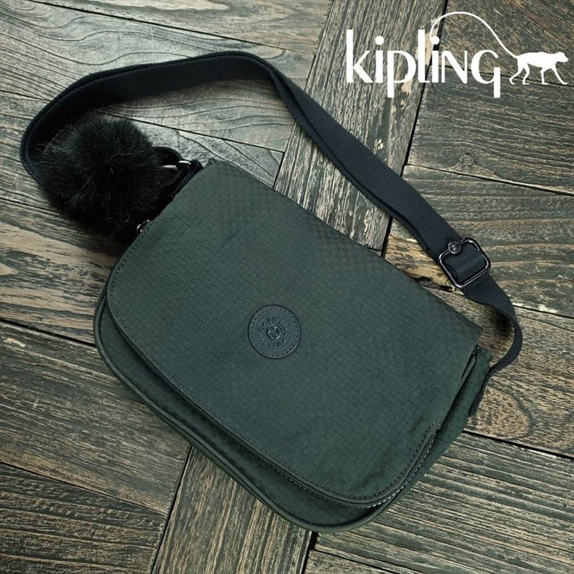 [키플링] 로고 자수 빈티지 투웨이 숄더백 크로스백 M19292 상품이미지1