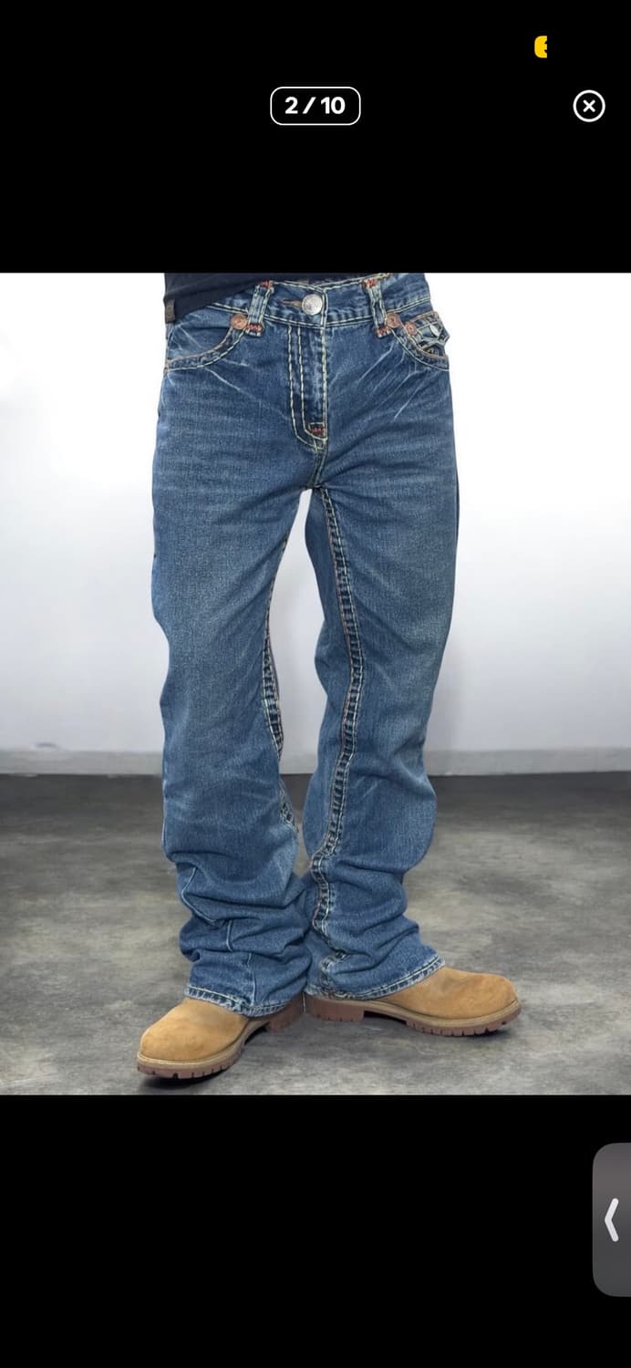 트루릴리젼 부츠컷 데님 33 상품이미지3