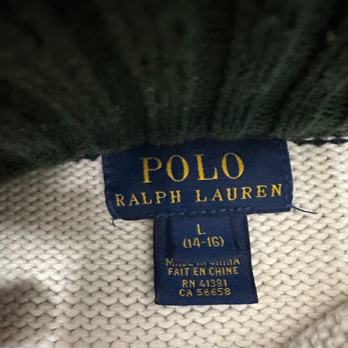 POLO 폴로 랄프로렌 빅포니 스트라이프 여성 니트 S 상품이미지3