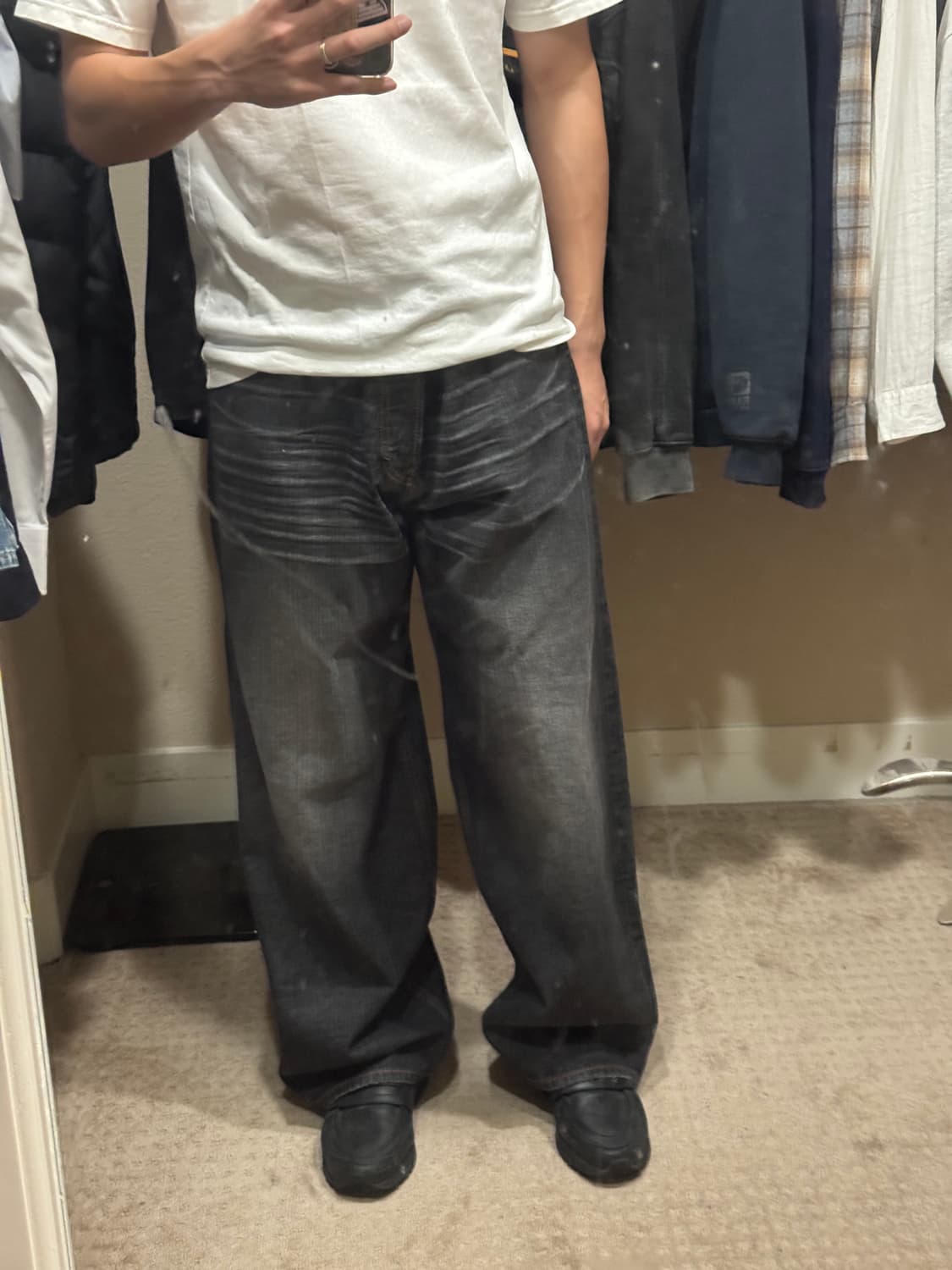 위크데이 아스트로진 (워시드블랙색상) 상품이미지4