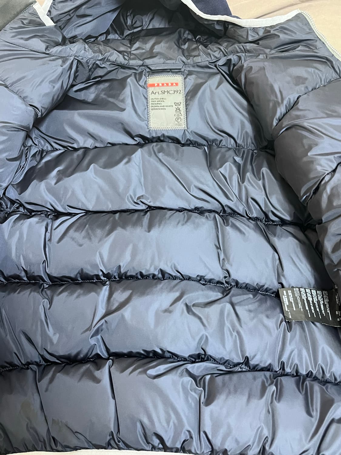 Prada 11fw wool down padding 48 상품이미지3