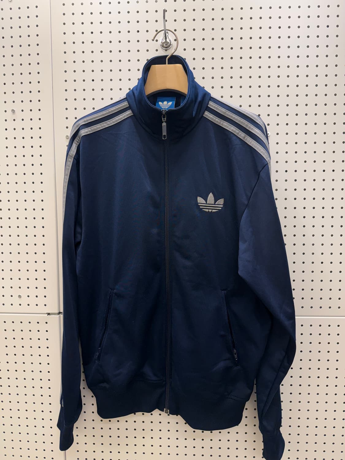 아디다스 파이어버드 네이비 트랙탑 져지  U12 상품이미지2