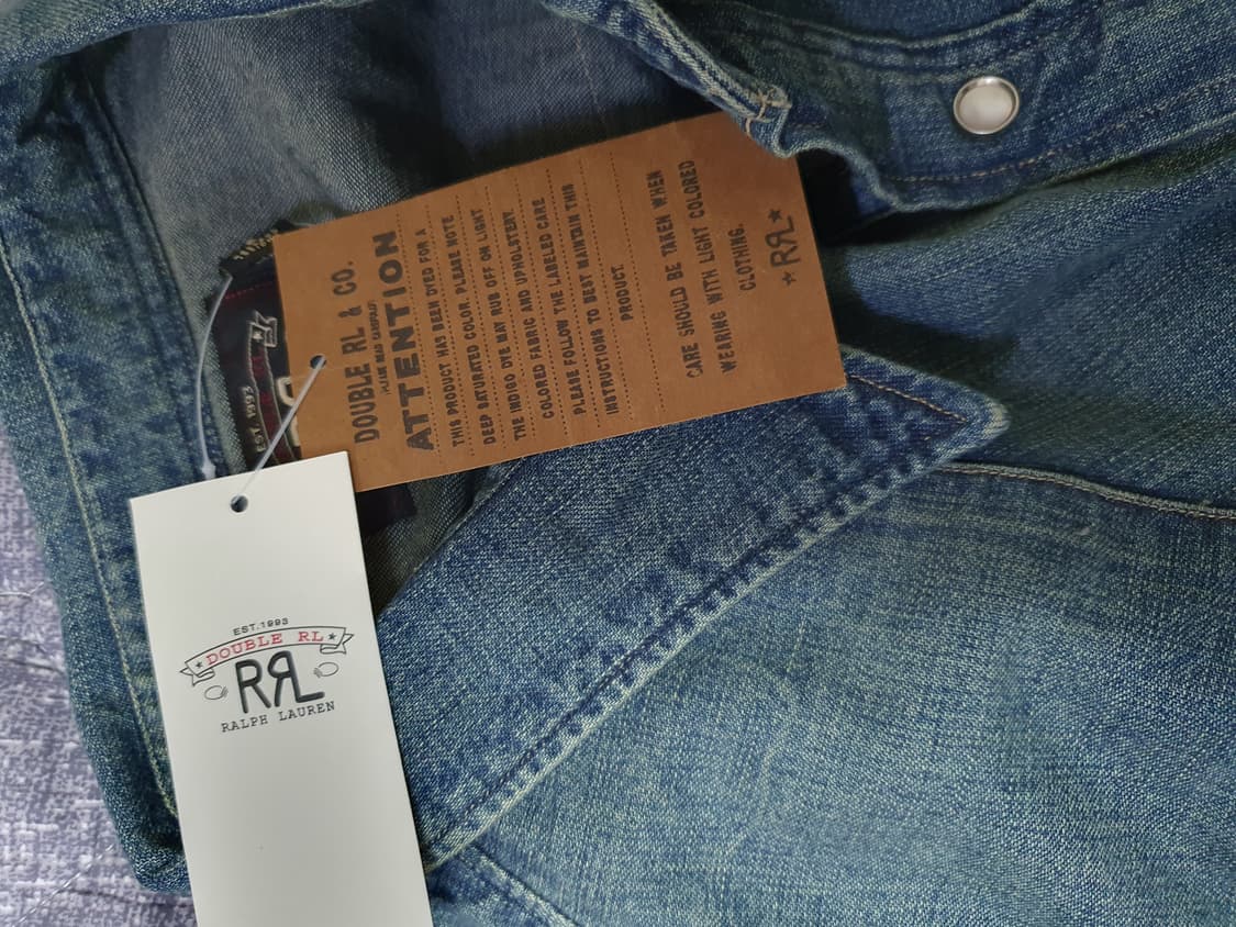 [새상품] RRL 버팔로 웨스턴 셔츠 XXL 더블알엘 상품이미지3