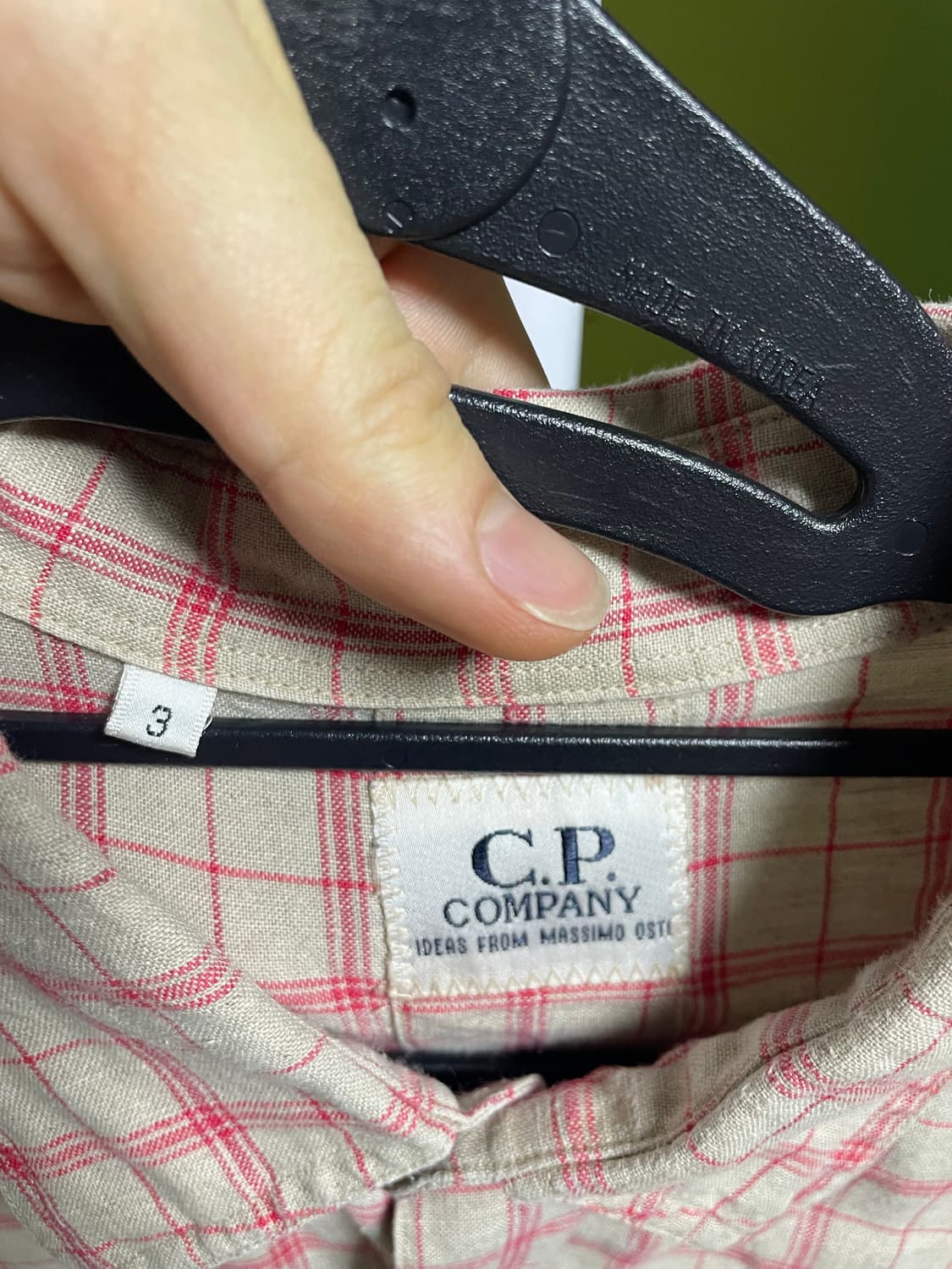 Cp 컴퍼니 체크셔츠 상품이미지2