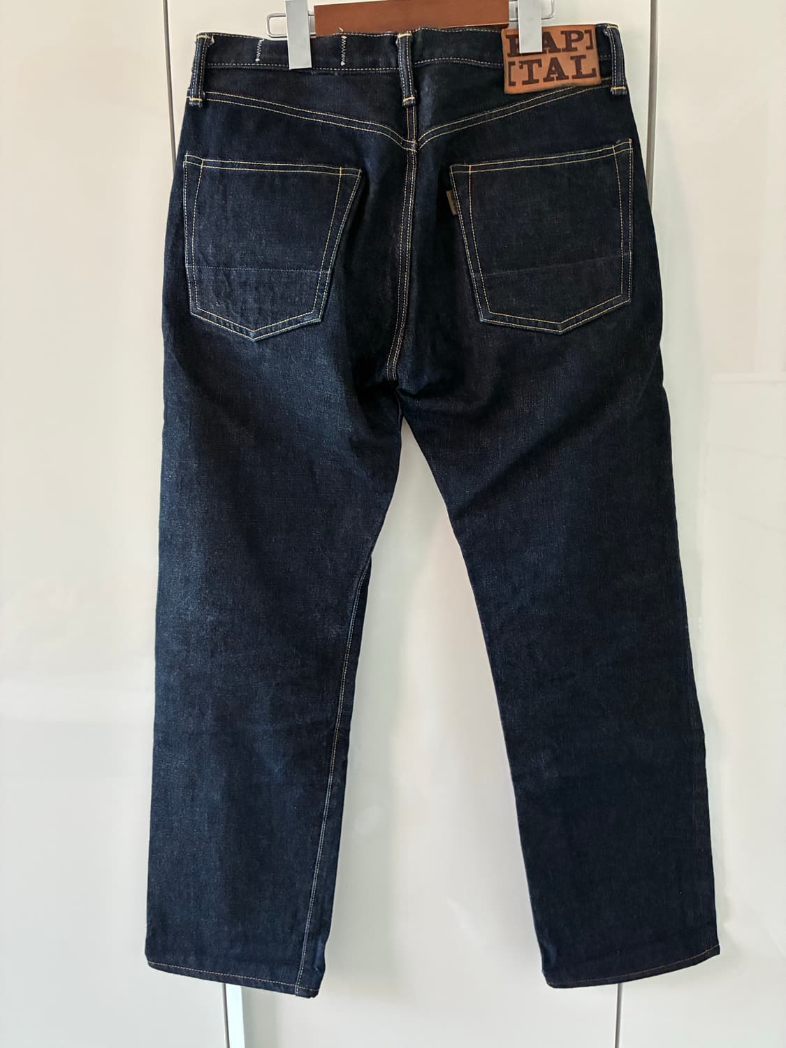 [KAPITAL] 캐피탈 셀비지 스트레이트 데님 진 32 남성 상품이미지2